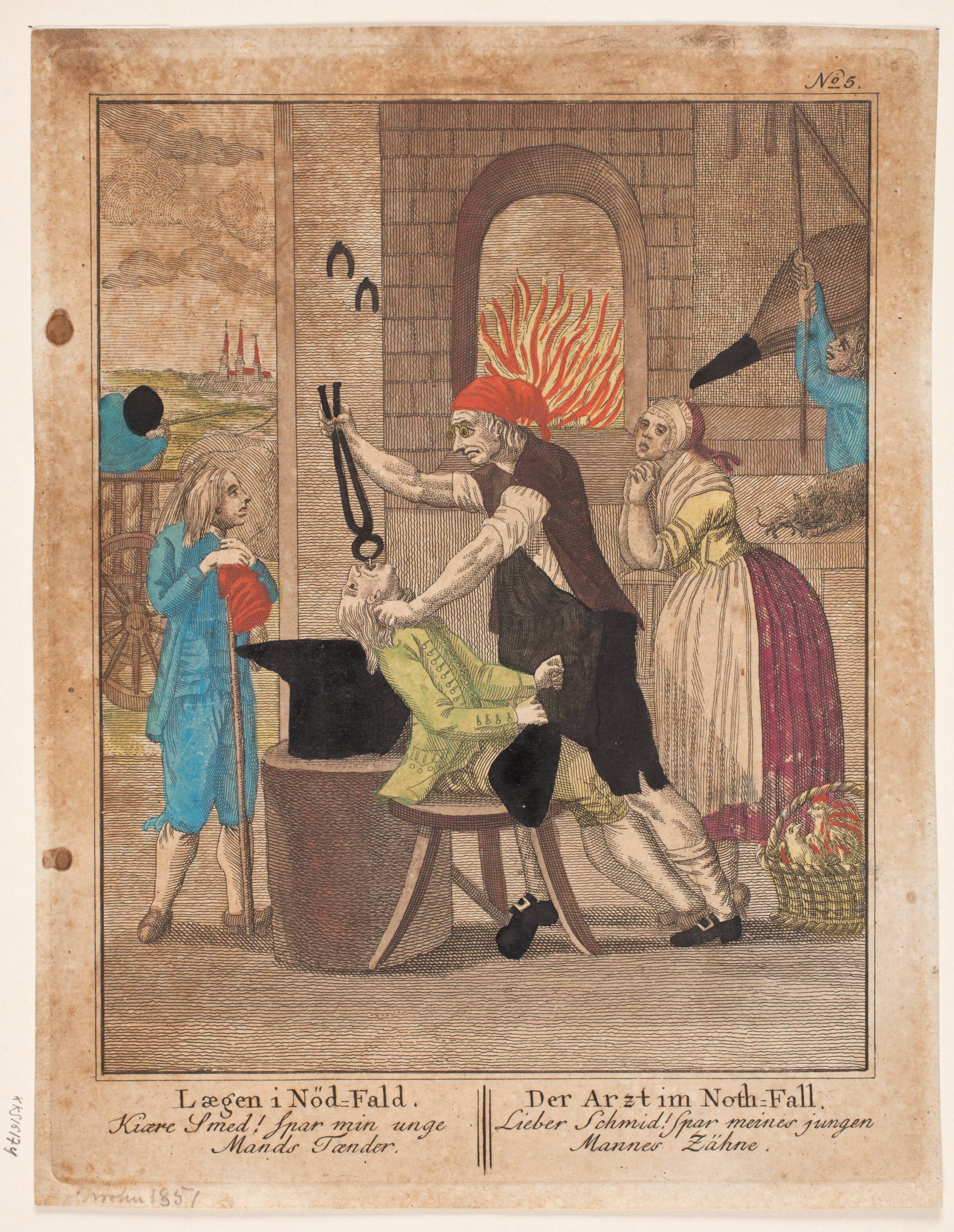 Lægen i Nød-Fald, Johann Gottlieb Friedrich, 1742-1809