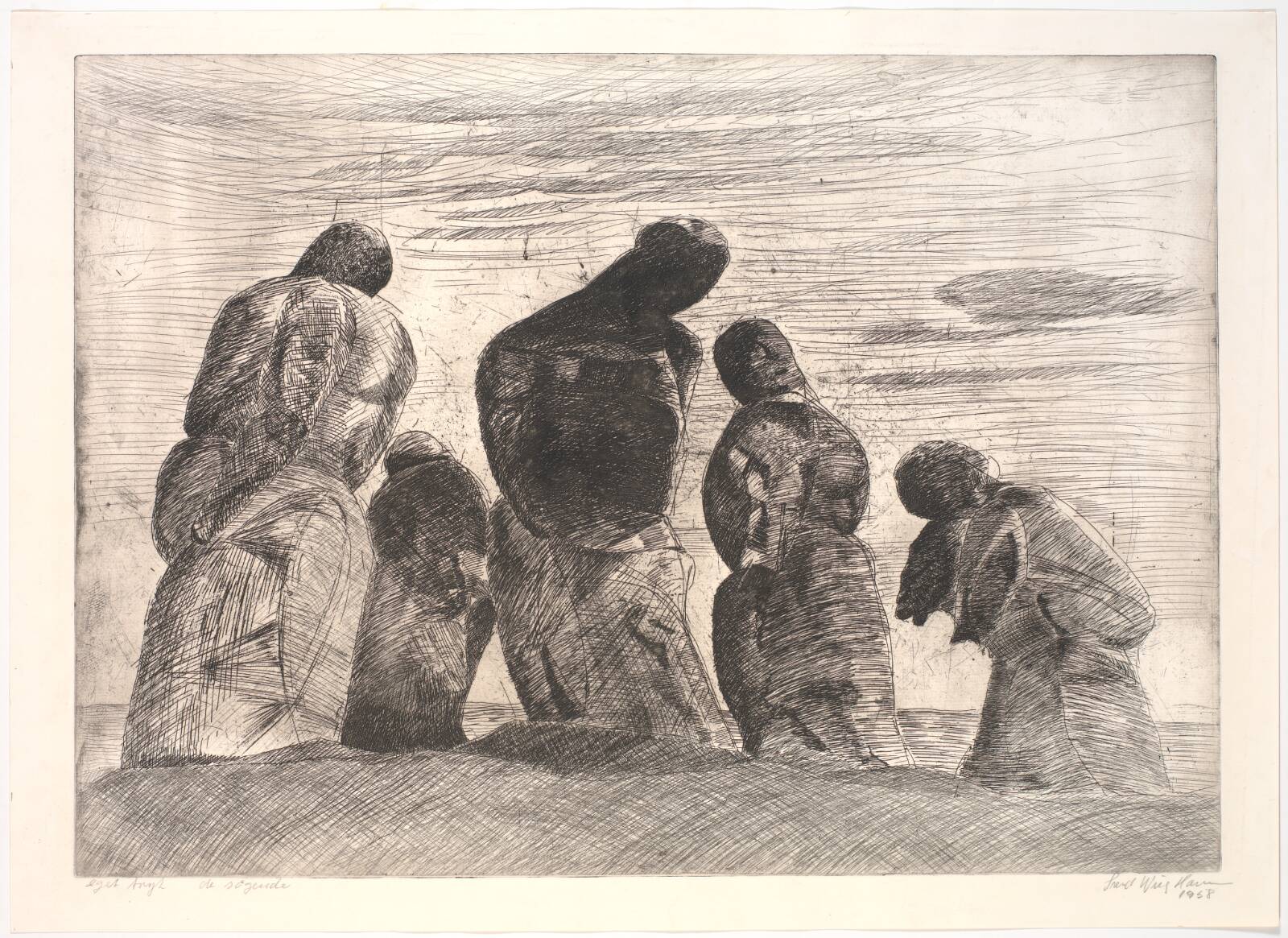 De søgende, Svend Wiig Hansen, 1958
