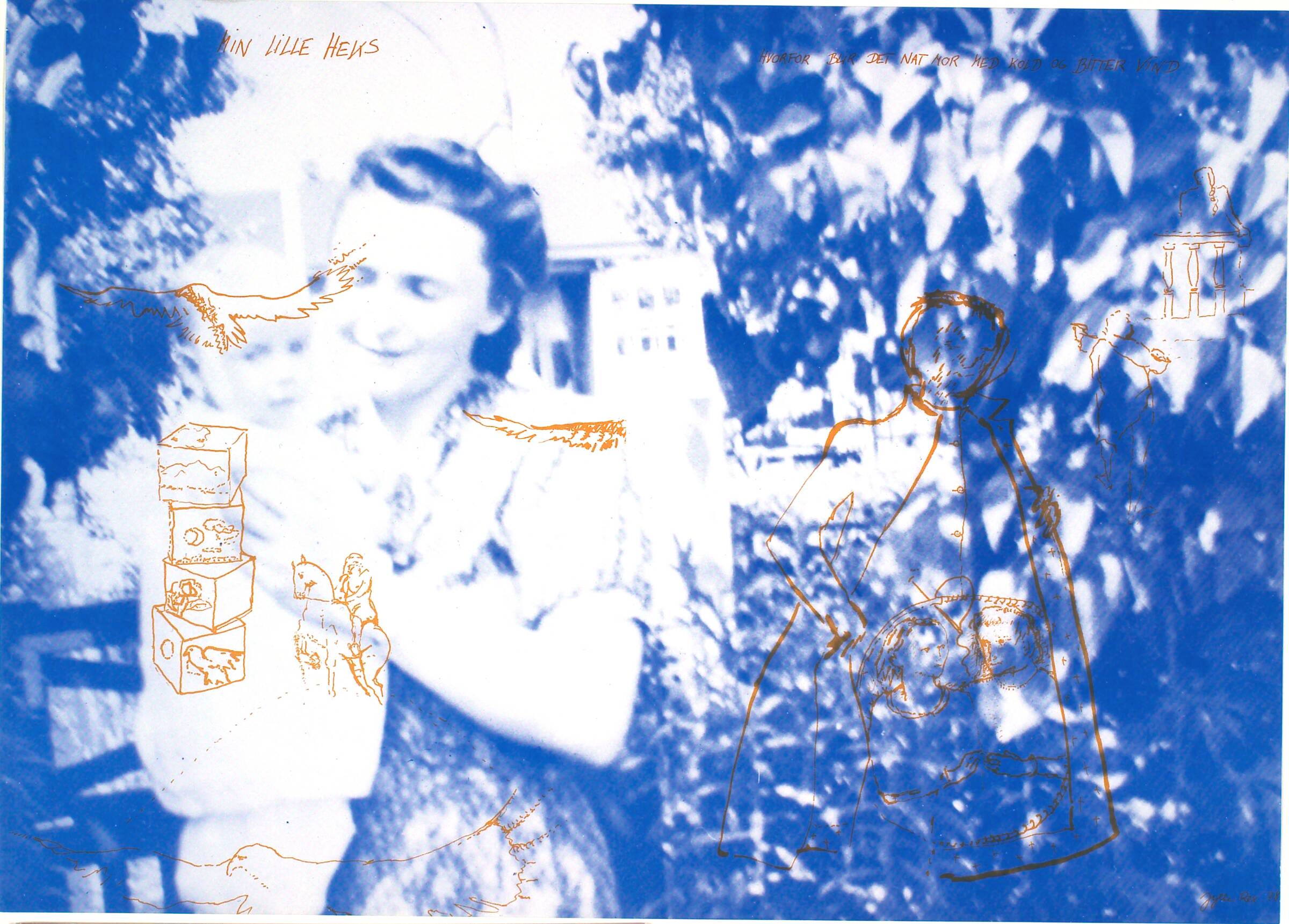 Uden titel (Min lille heks), Jytte Rex, 1978