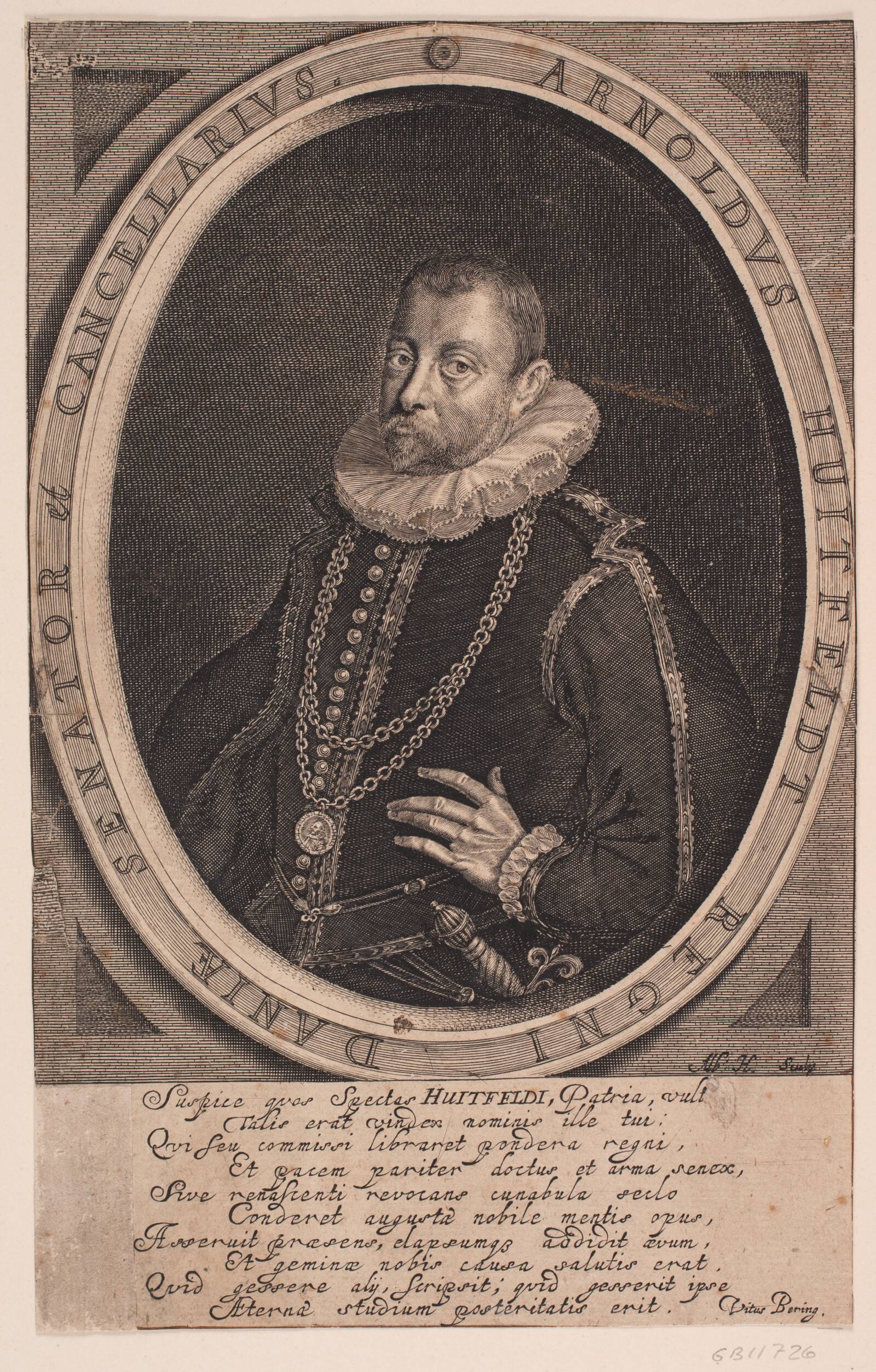 Arild Huitfeldt, Albert Haelwegh, 1652