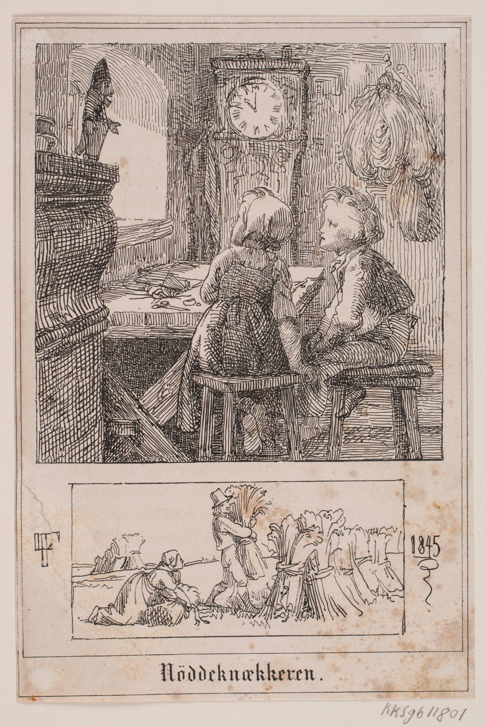 Nøddeknækkeren, Ubekendt, 1845