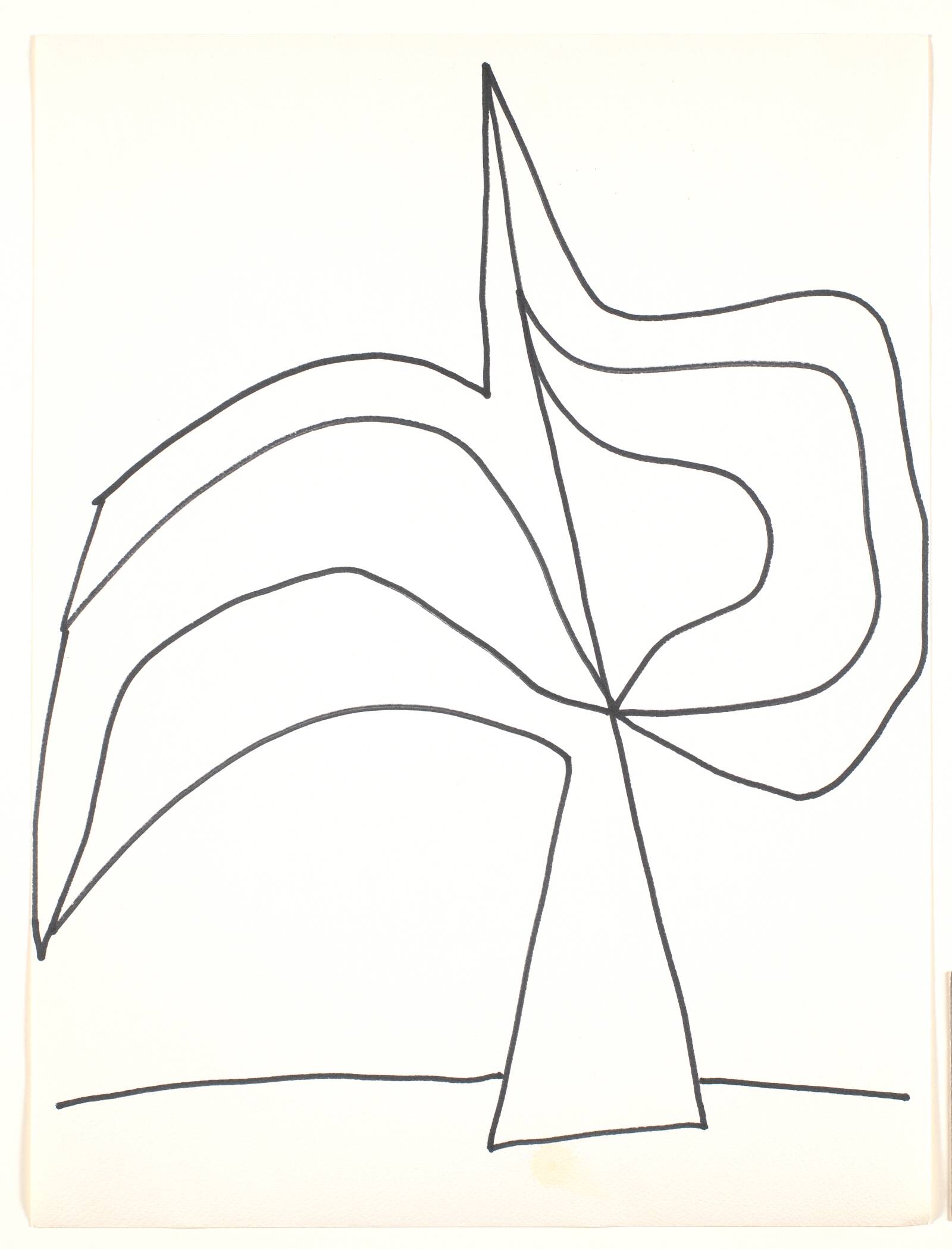 Uden titel, Richard Mortensen, 1970-1972