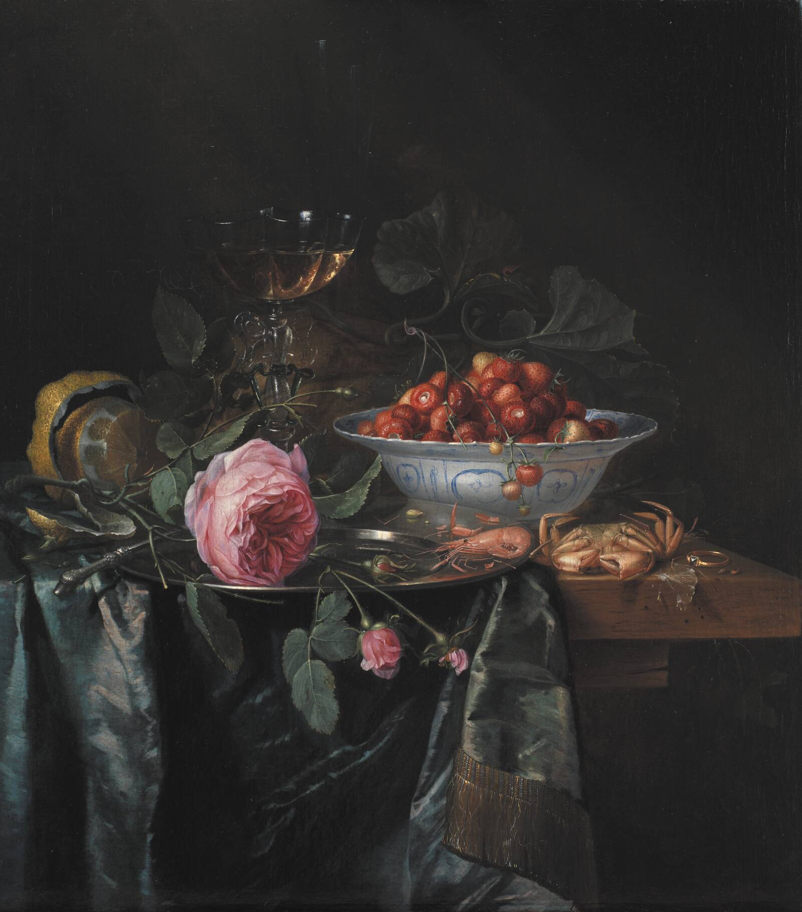 Pragt-stilleben, Pieter de Ring, 1630-1660
