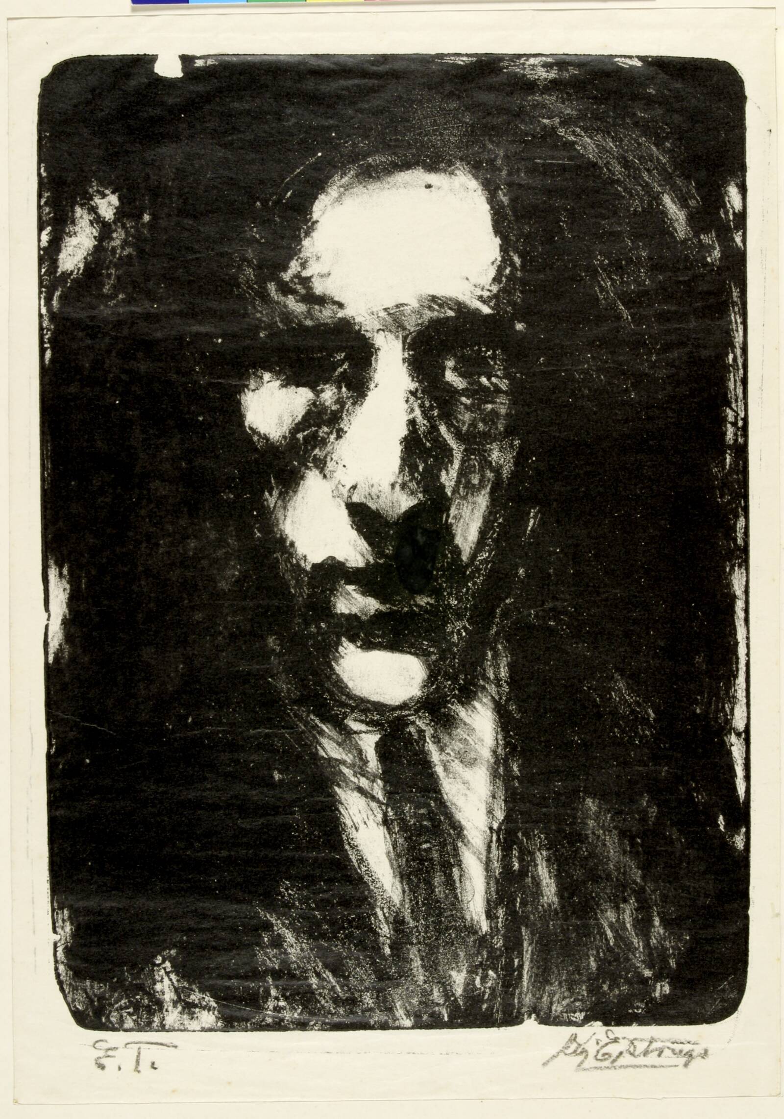 Selvportræt, Kaj Ejstrup, 1930
