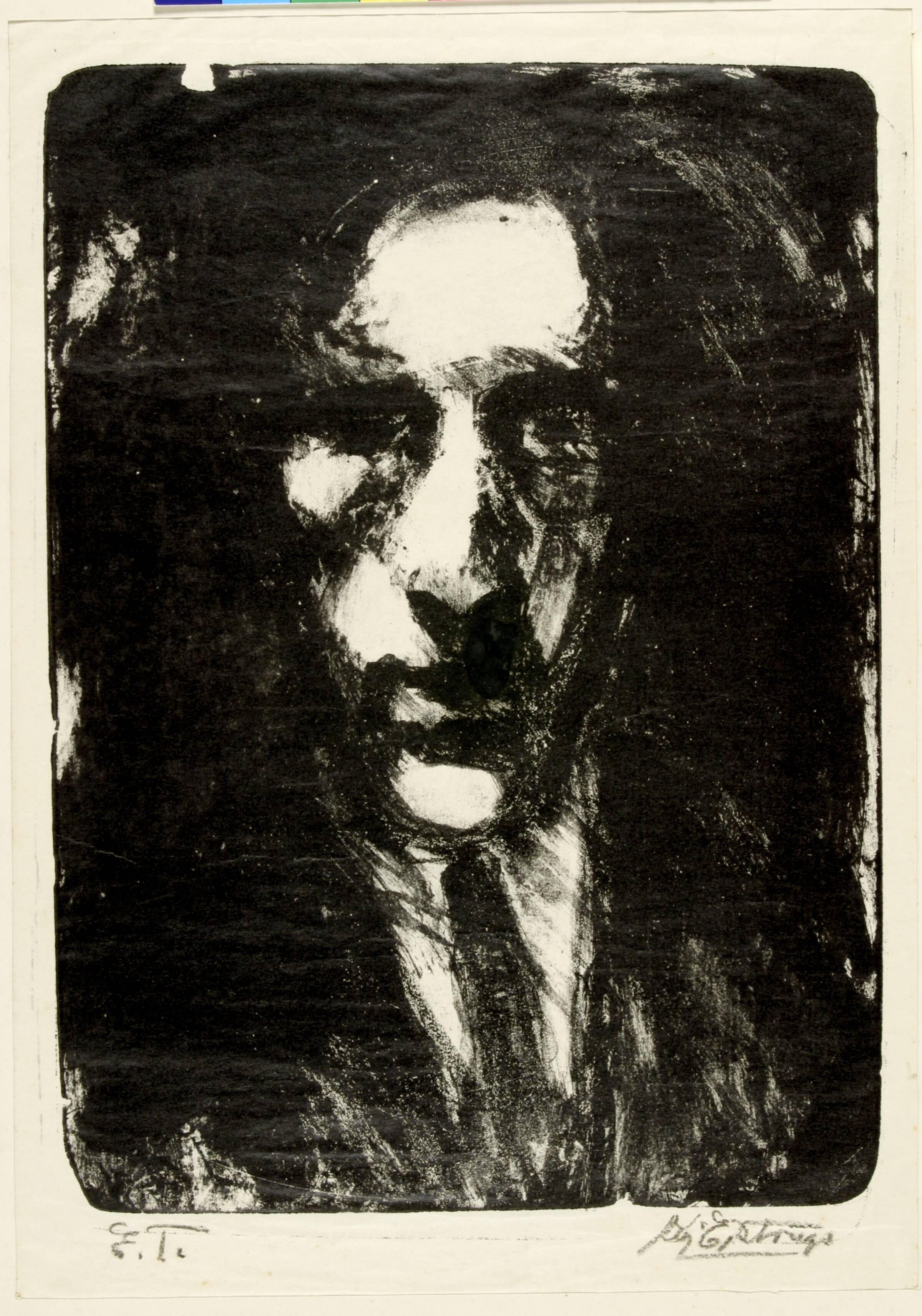 Selvportræt, Kaj Ejstrup, 1930