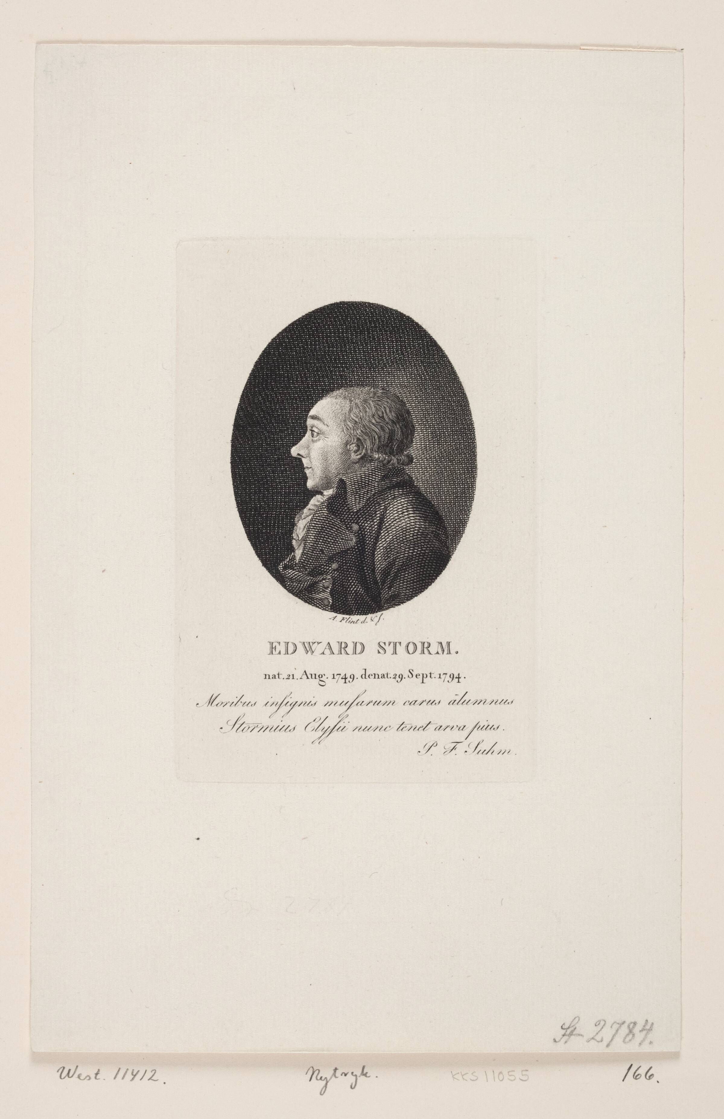 Edvard Storm, Andreas Flint, 1767-1824