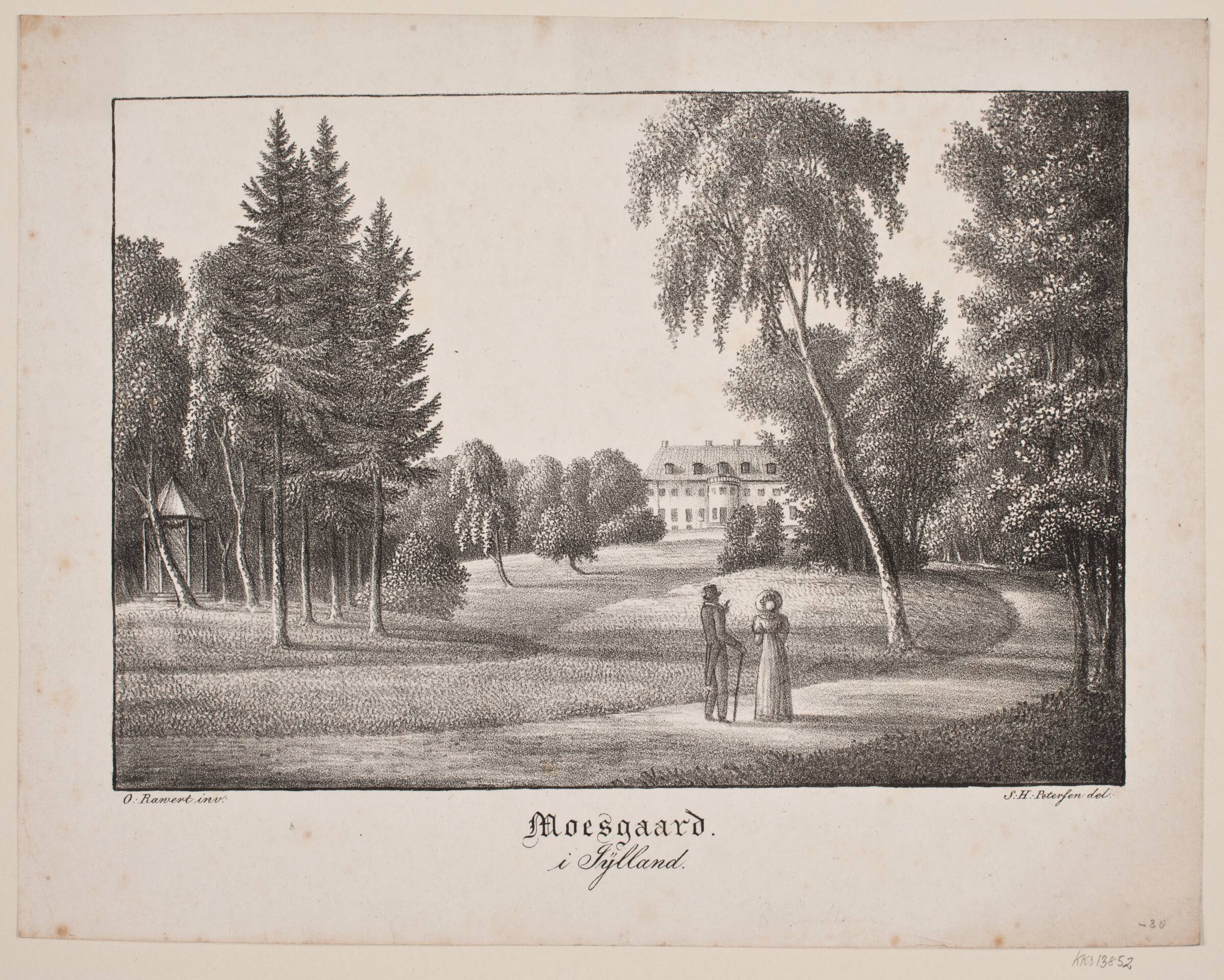 Moesgård i Jylland, Søren Henrik Petersen, 1820