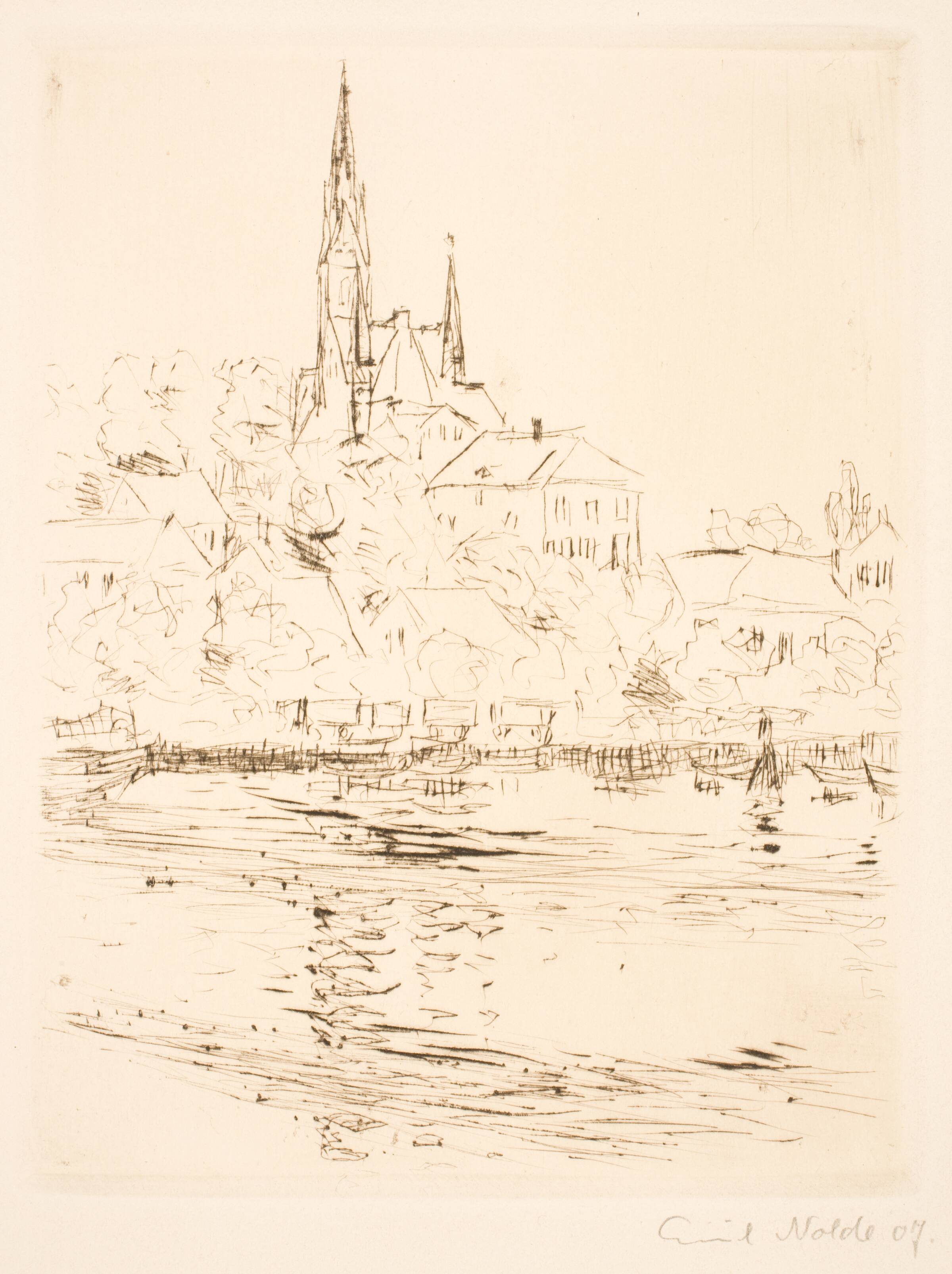 Jörgensby, Emil Nolde, 1907