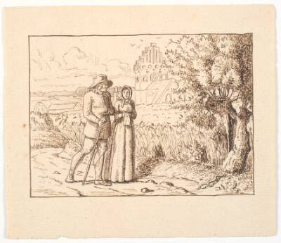 Illustration til St. St. Blicher, De tre Helligaftener
