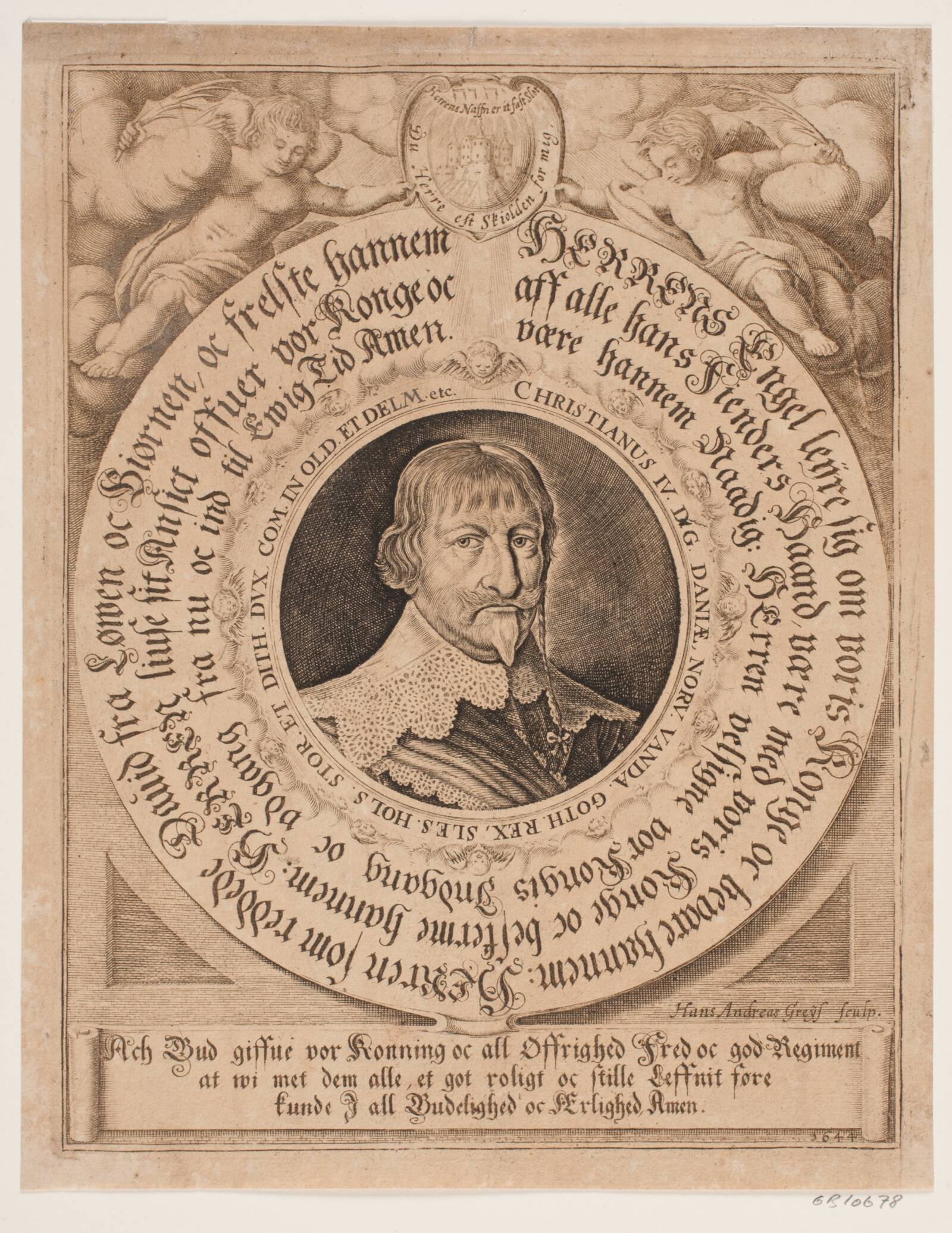 Christian IV, Hans Andreas Greys, 1644