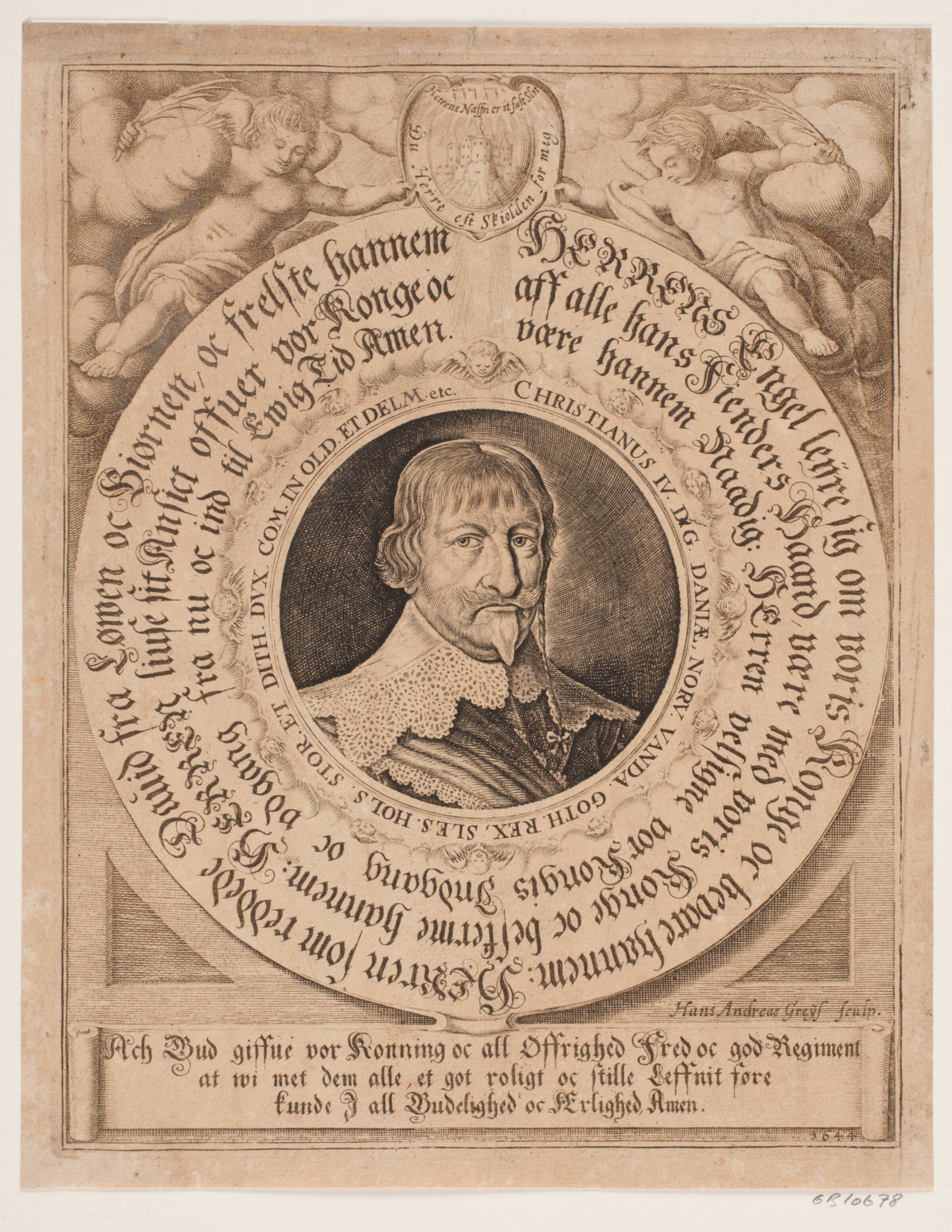 Christian IV, Hans Andreas Greys, 1644