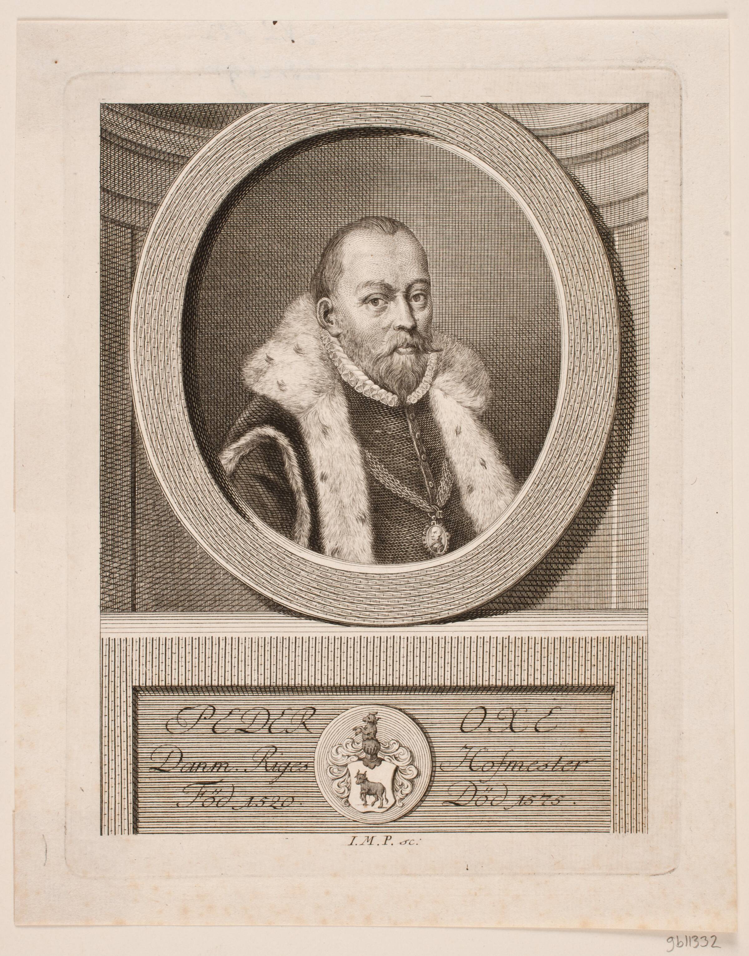 Peder Oxe, J.M. Preisler, 1765