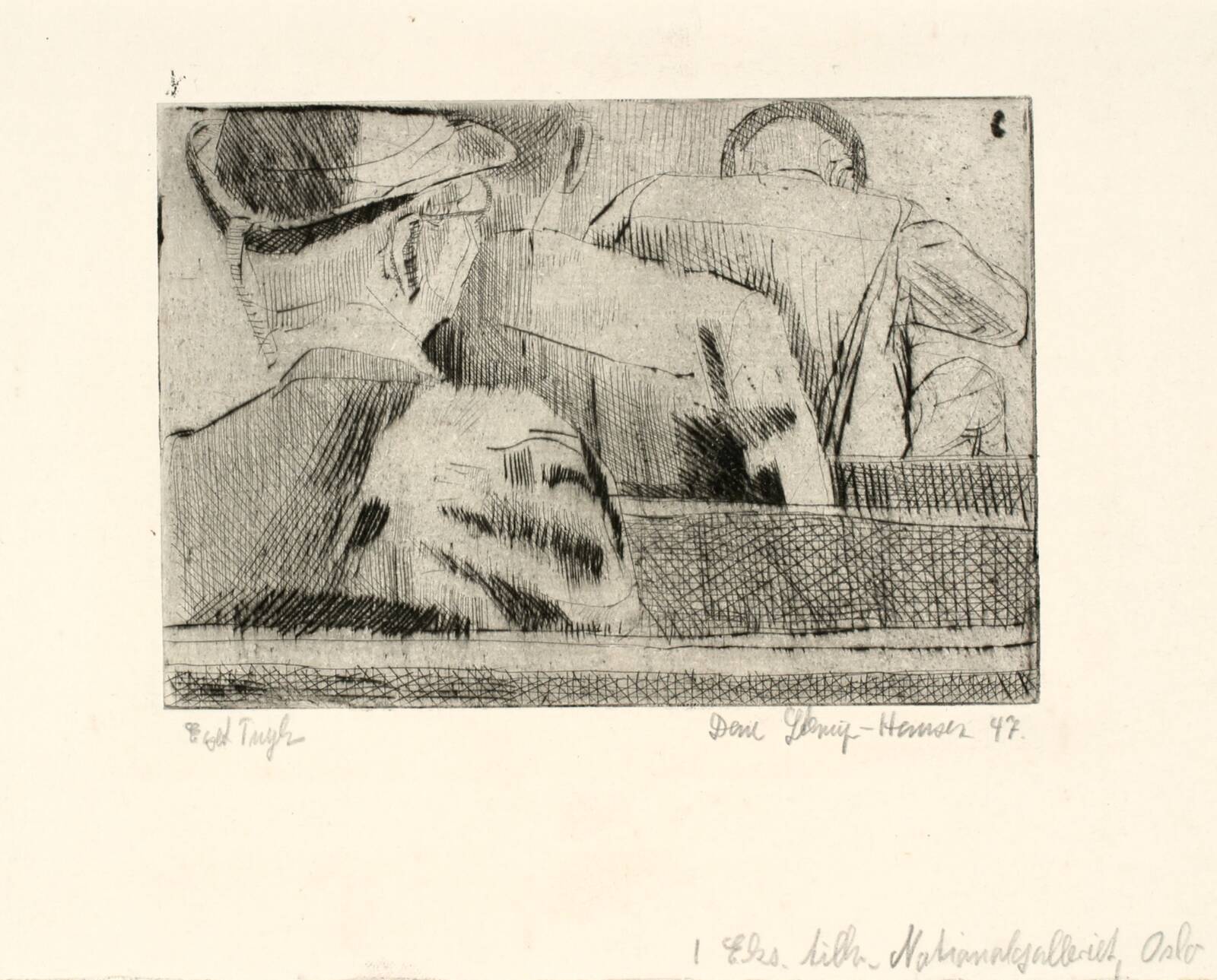 Fra en tilskuerplads, Dan Sterup-Hansen, 1947