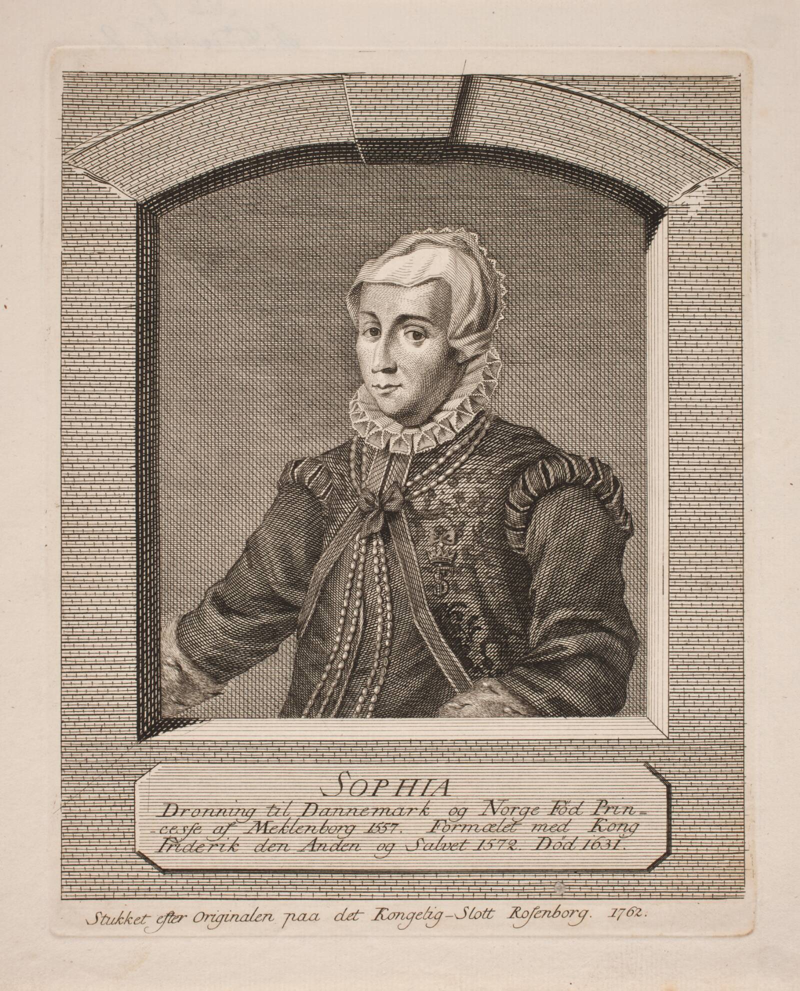 Sophia, Georg Vilhelm Baurenfeind, 1761