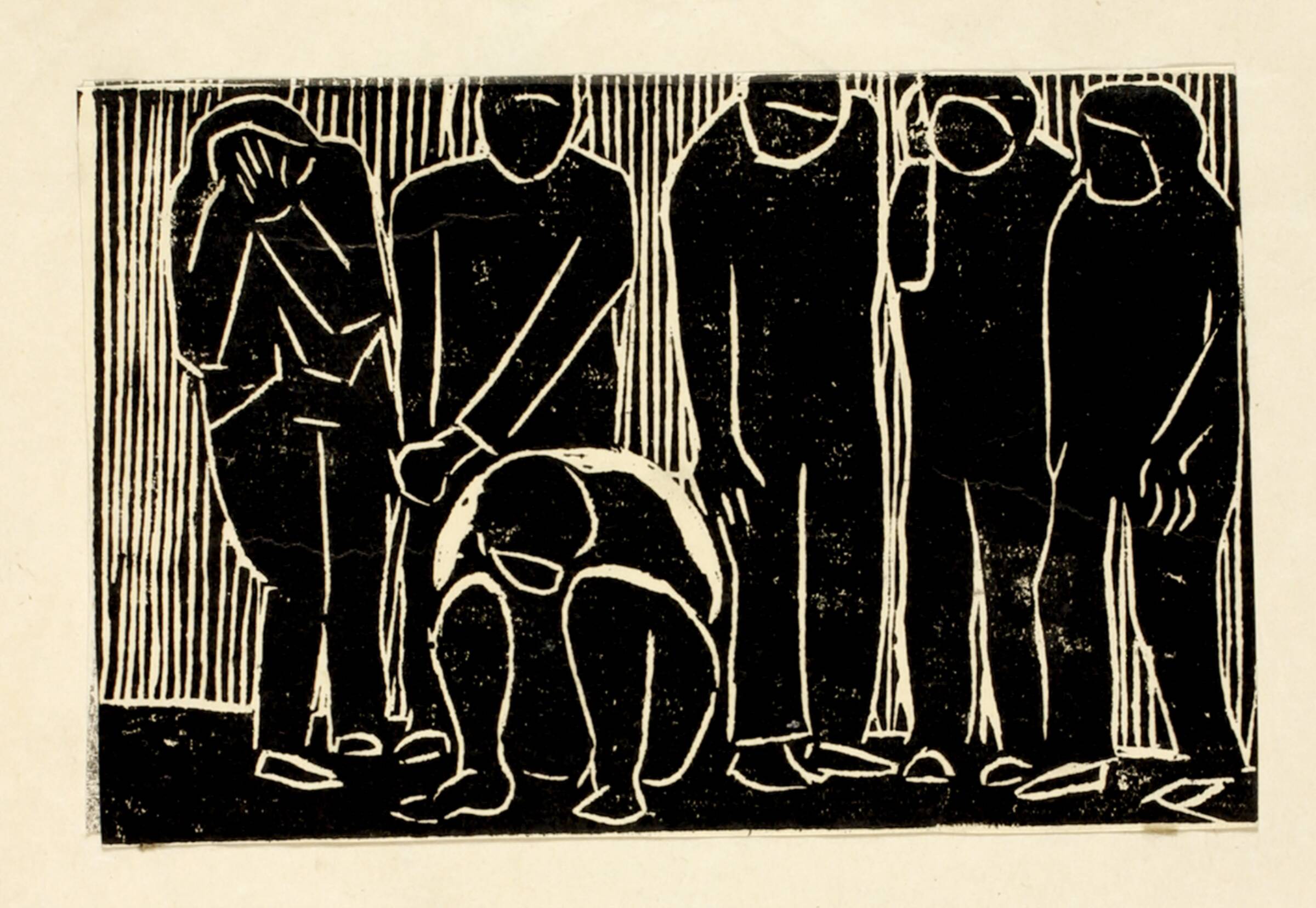 Illustration til Ernest Hemingway: Short Stories, Dan Sterup-Hansen, 1946