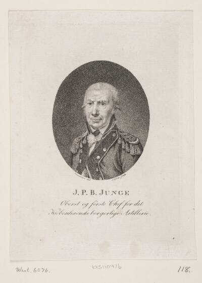 Portræt af J. P. Boye Junge