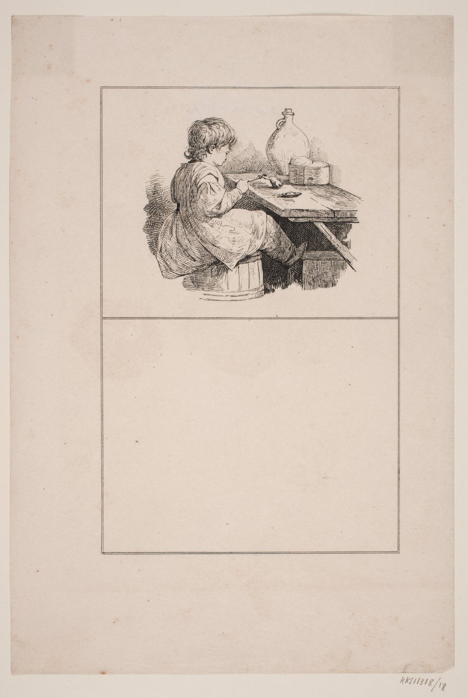 Spurveungen, Adolph Kittendorff, 1845