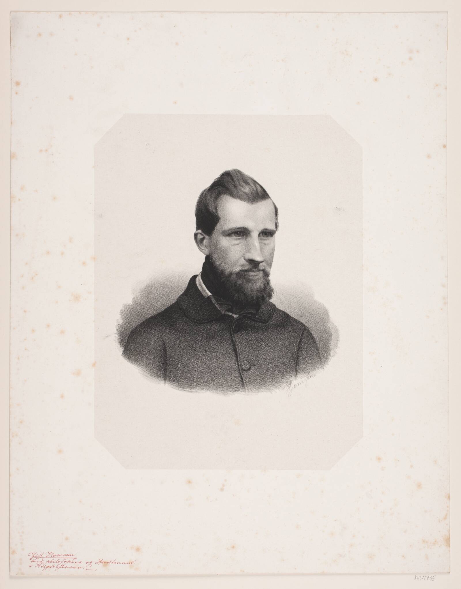 J. L. Homann, Peter Henrik Gemzøe, 1811-1879