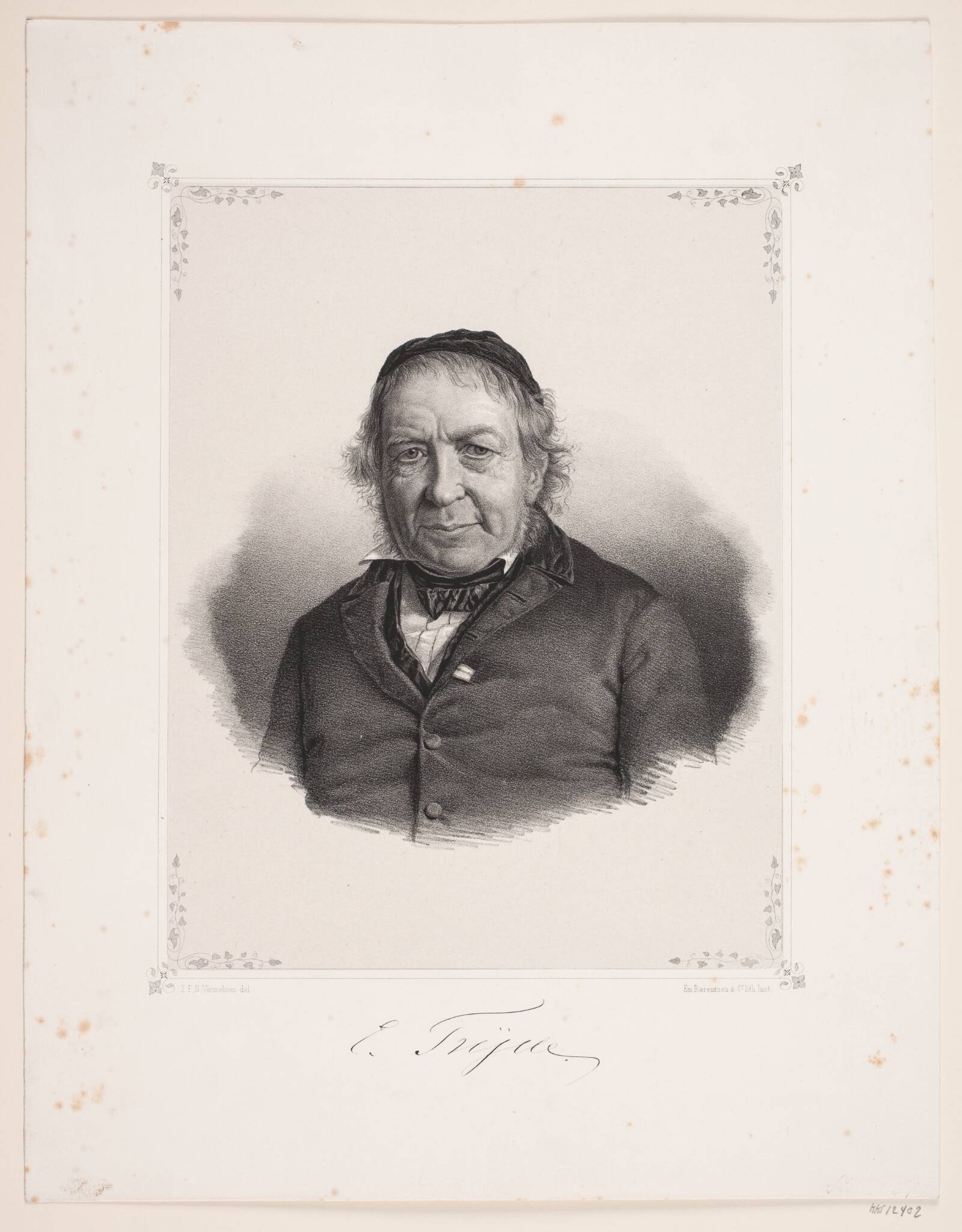 E. C. Tryde, Ubekendt, 1840-1849