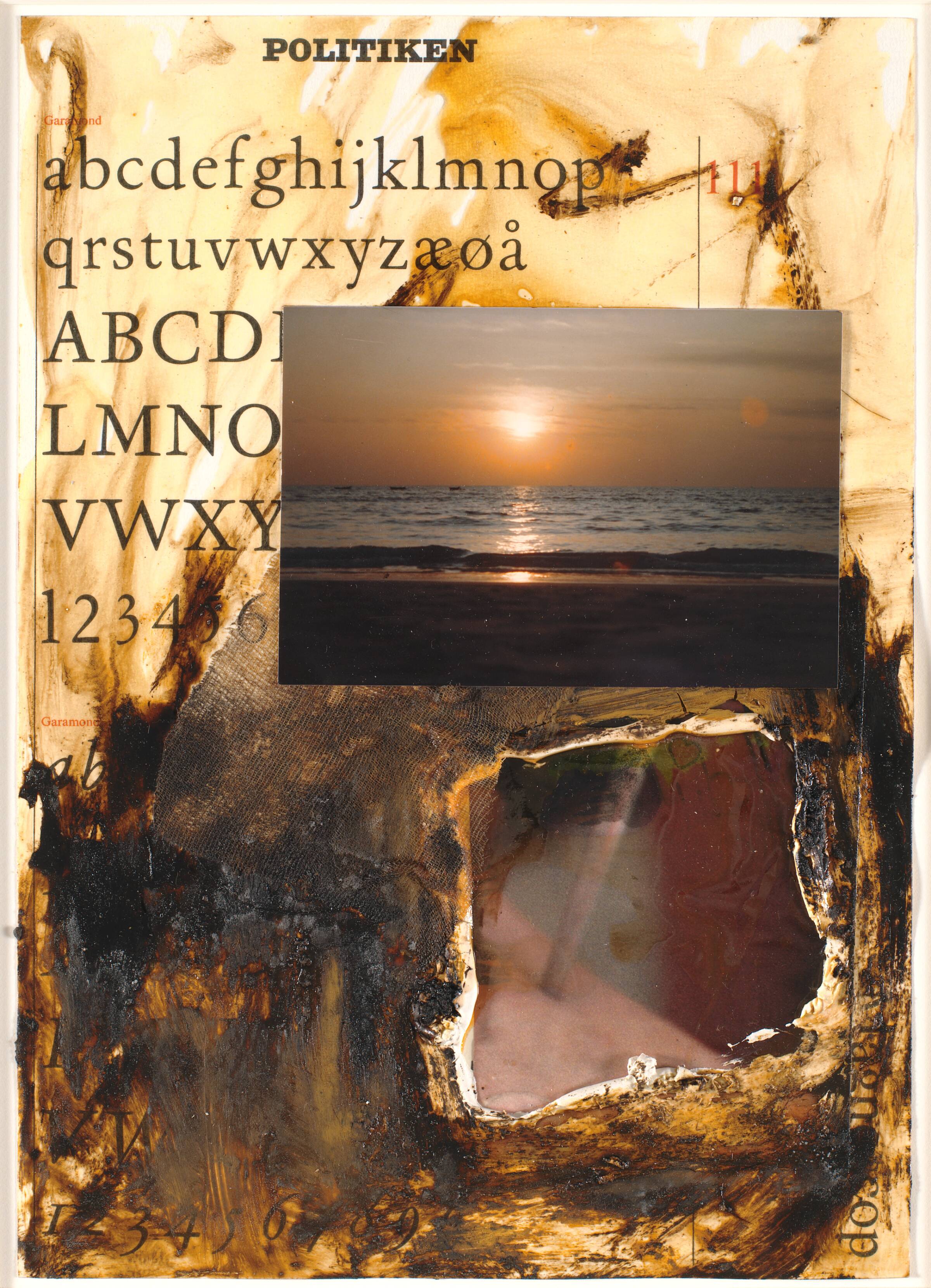 "Turist in Text"/(loose-gaze)/: Der ligger altid noget bag, Thomas Bruun, 1990