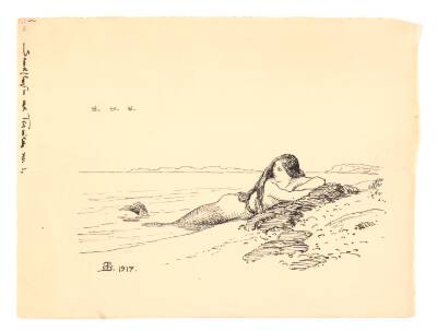 Illustration til "Sandflugten ved Tisvilde"