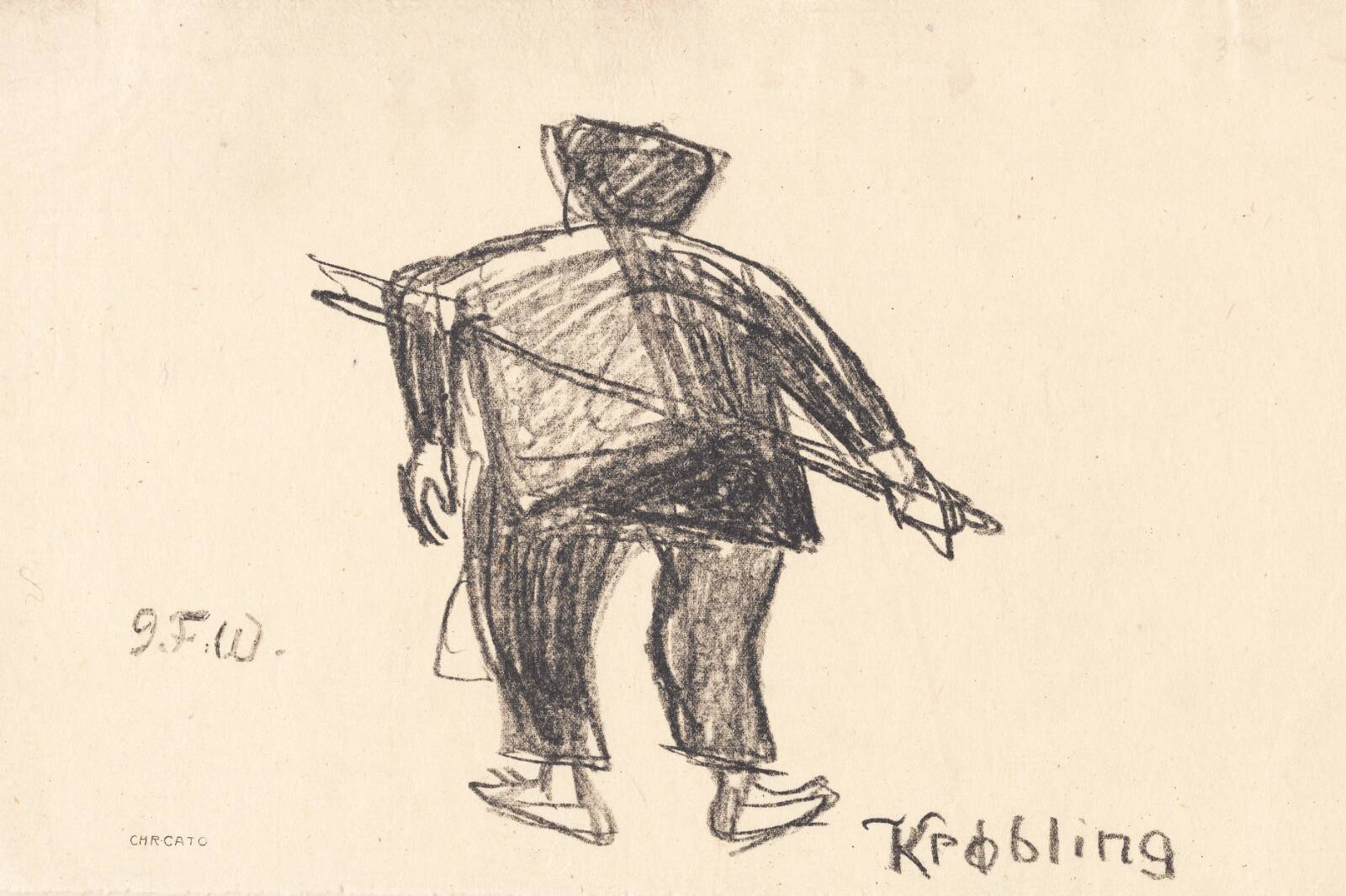 Krøbling, Taormina, J.F. Willumsen, 1914