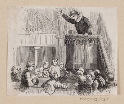 Illustration til "En Historie" i H.C. Andersen, "Eventyr og Historier", Bind 2