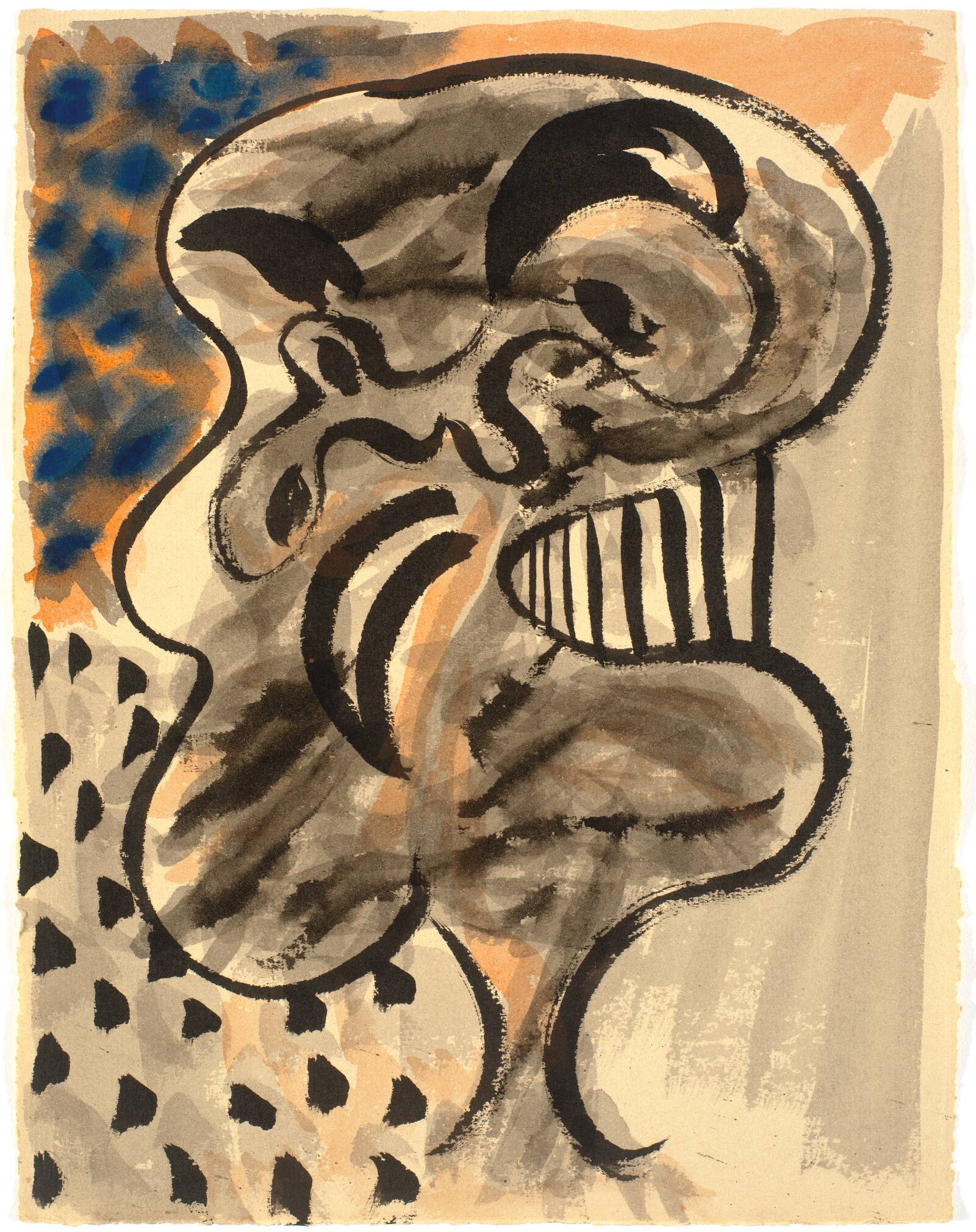 Figuration, hoved, Richard Mortensen, 1945-1948