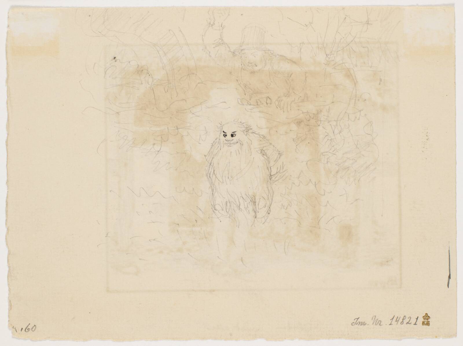 Trolden og vejret, Niels Skovgaard, 1922